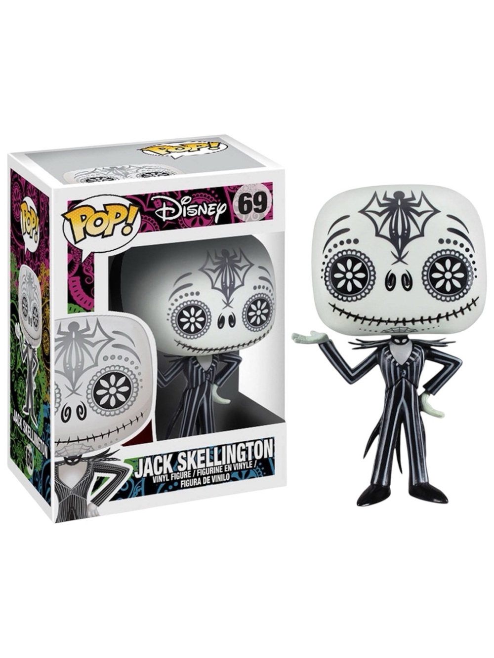FUNKO POP! DISNEY #69 DAY OF THE DEAD JACK SKELLINGTON (VAULTED)